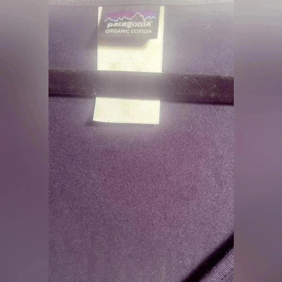 Patagonia black casual organic cotton athletic mini 3/4  sleeve Margot dress M - Picture 4 of 4